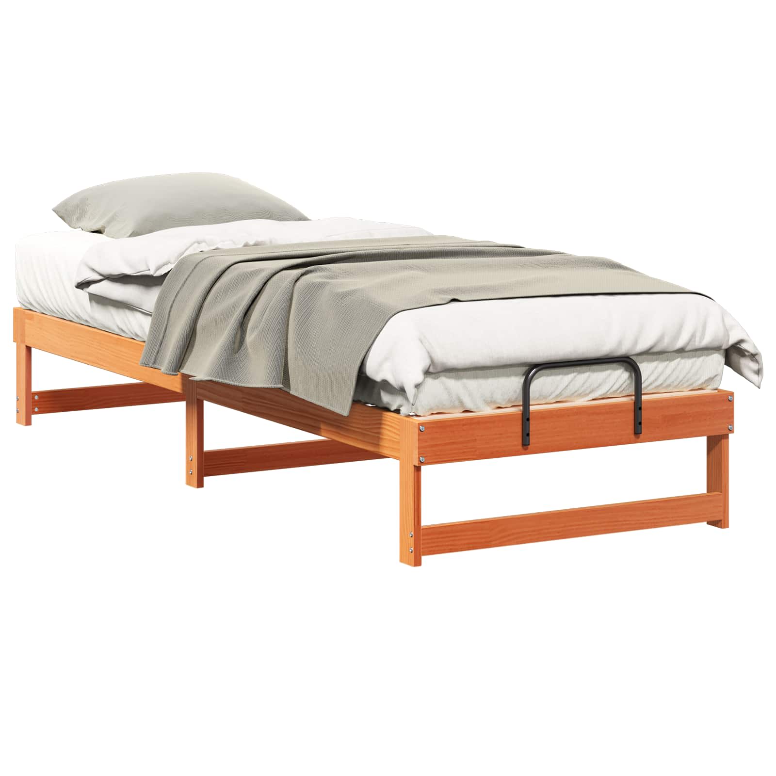 Cadre de lit Marron 80 x 200 cm Pin massif - XIOS