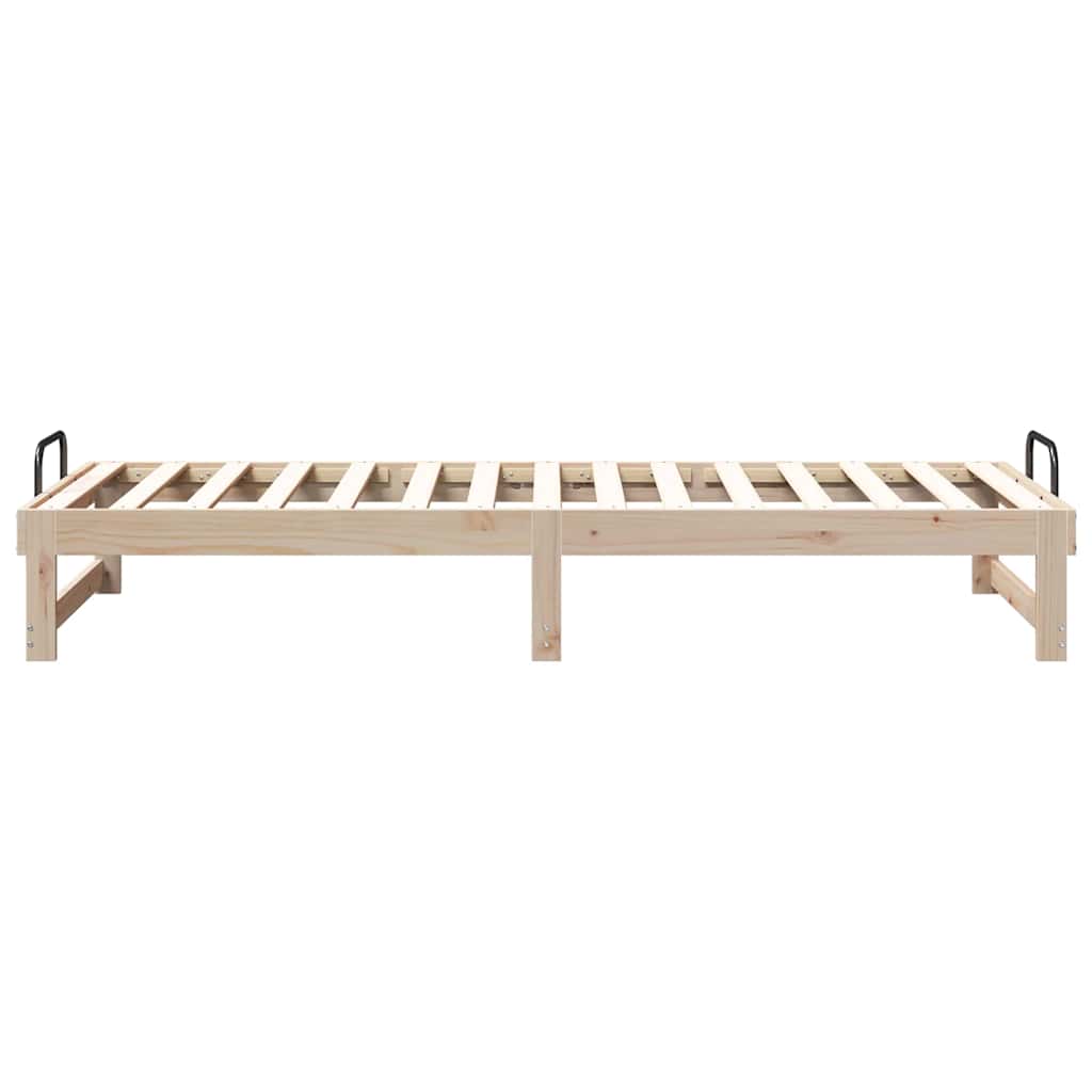 Cadre de lit Marron 80 x 210 cm Pin massif - XIOS