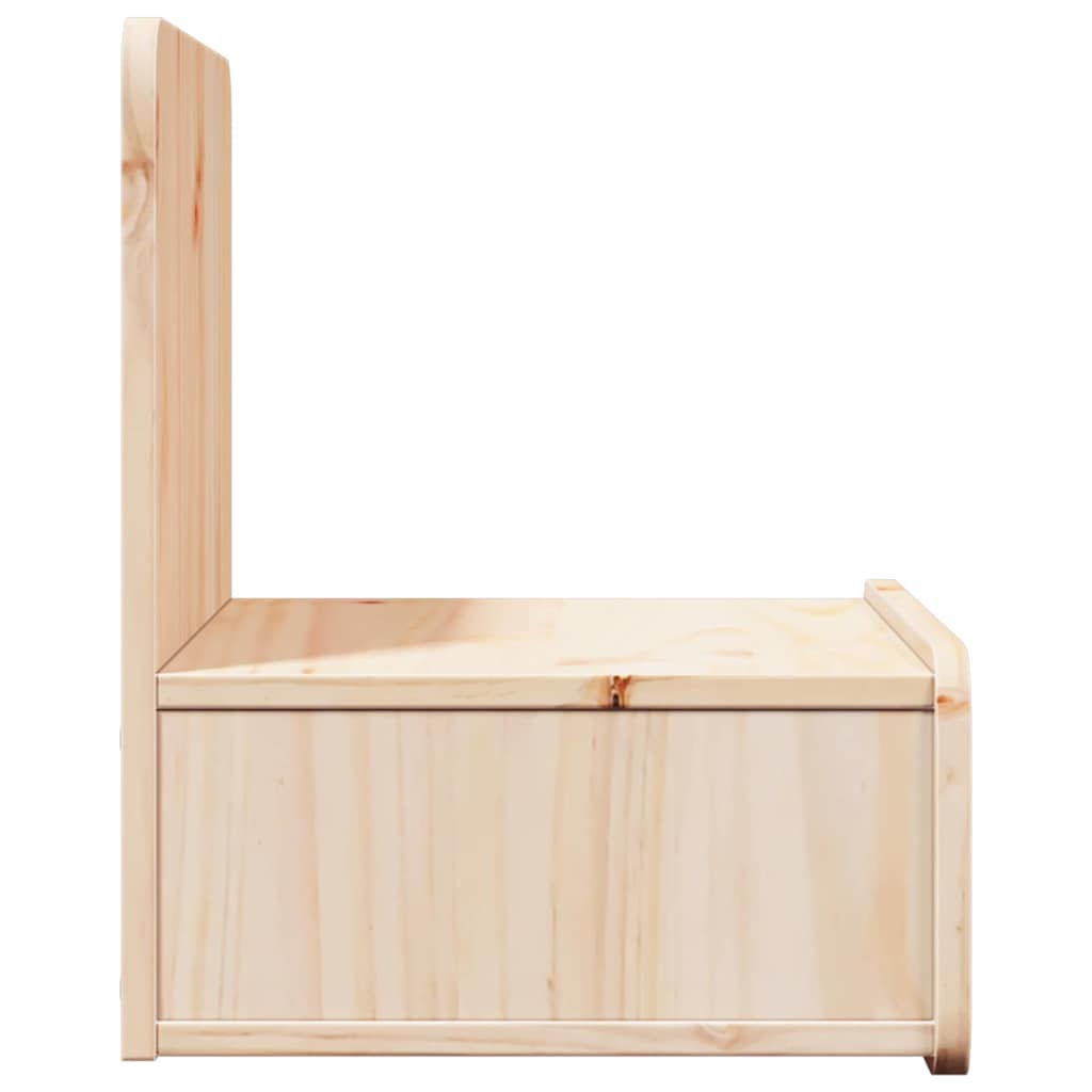 Table de chevet Marron 44 x 32,5 x 40 cm Bois massif en pin