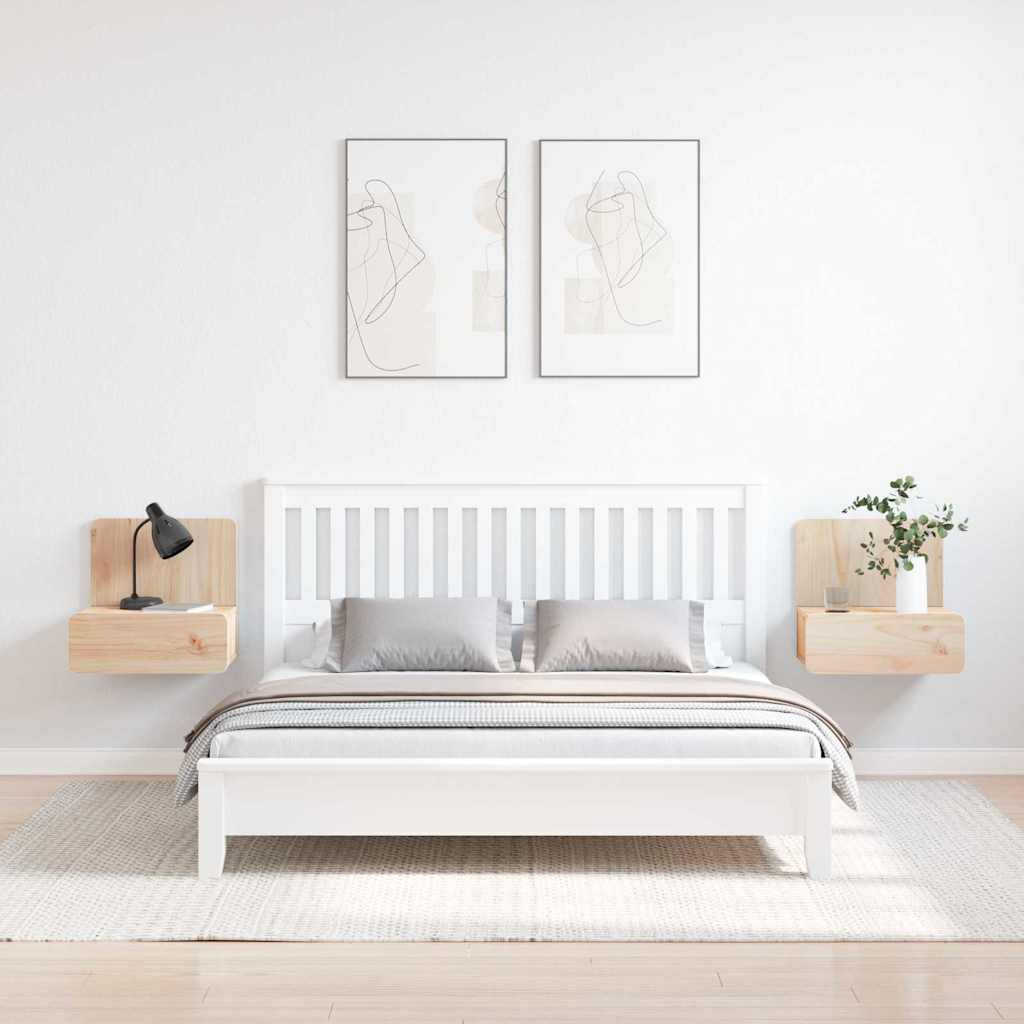 Table de chevet avec tiroir 2 pcs Marron 44 x 32,5 x 40 cm