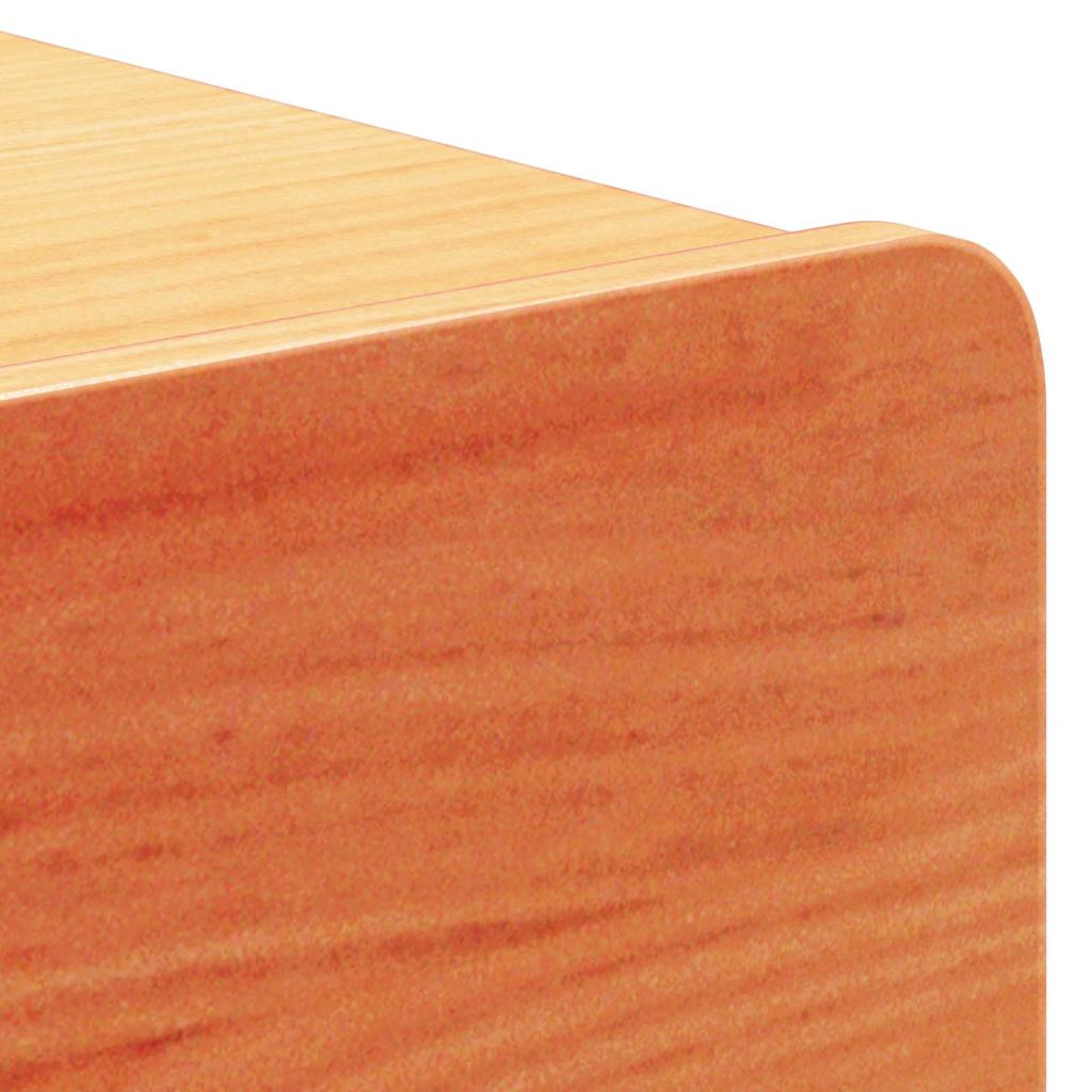 Table de chevet Brun cire 44 x 32,5 x 40 cm Bois massif en pin