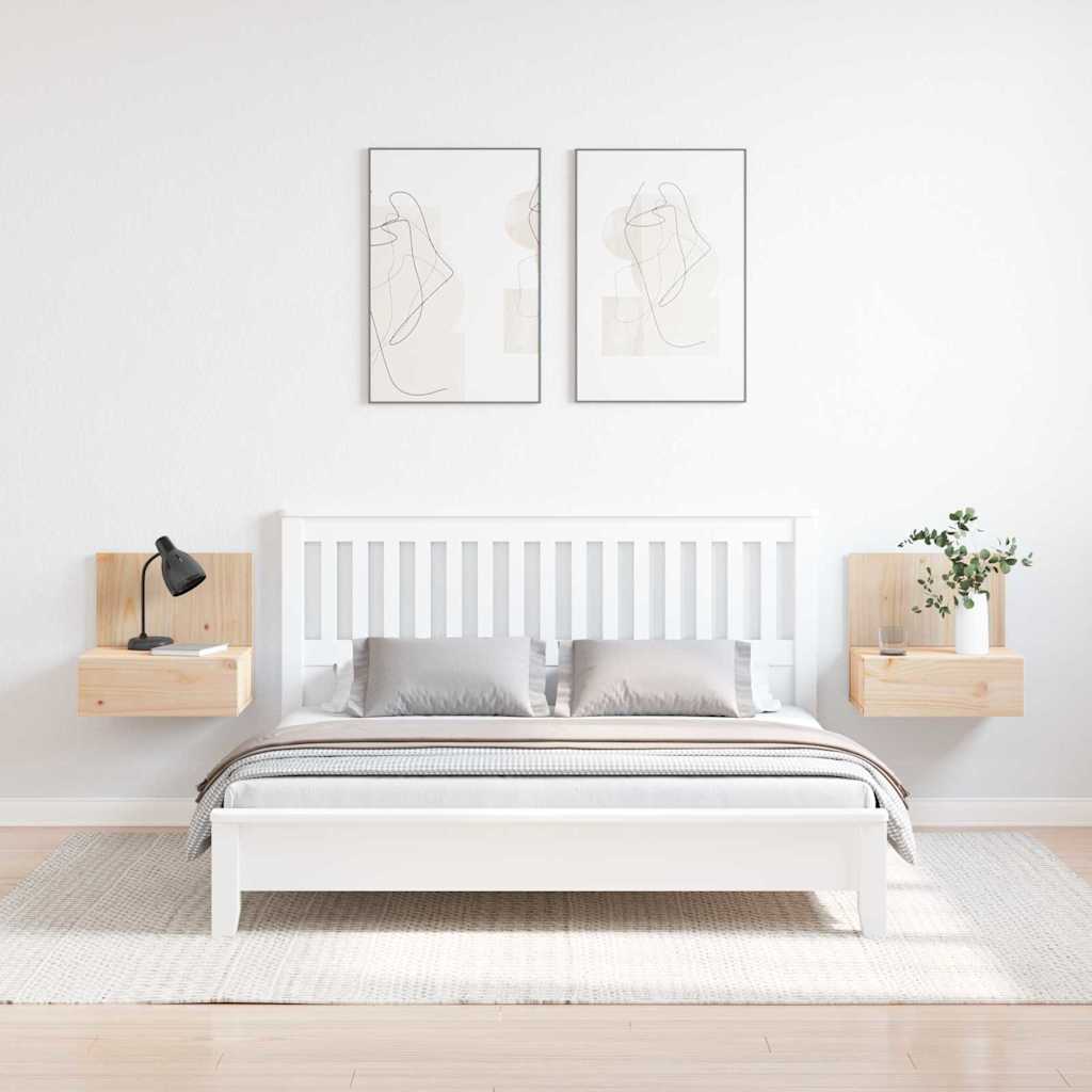 Table de chevet avec tiroir 2 pcs Marron 42 x 32,5 x 40 cm