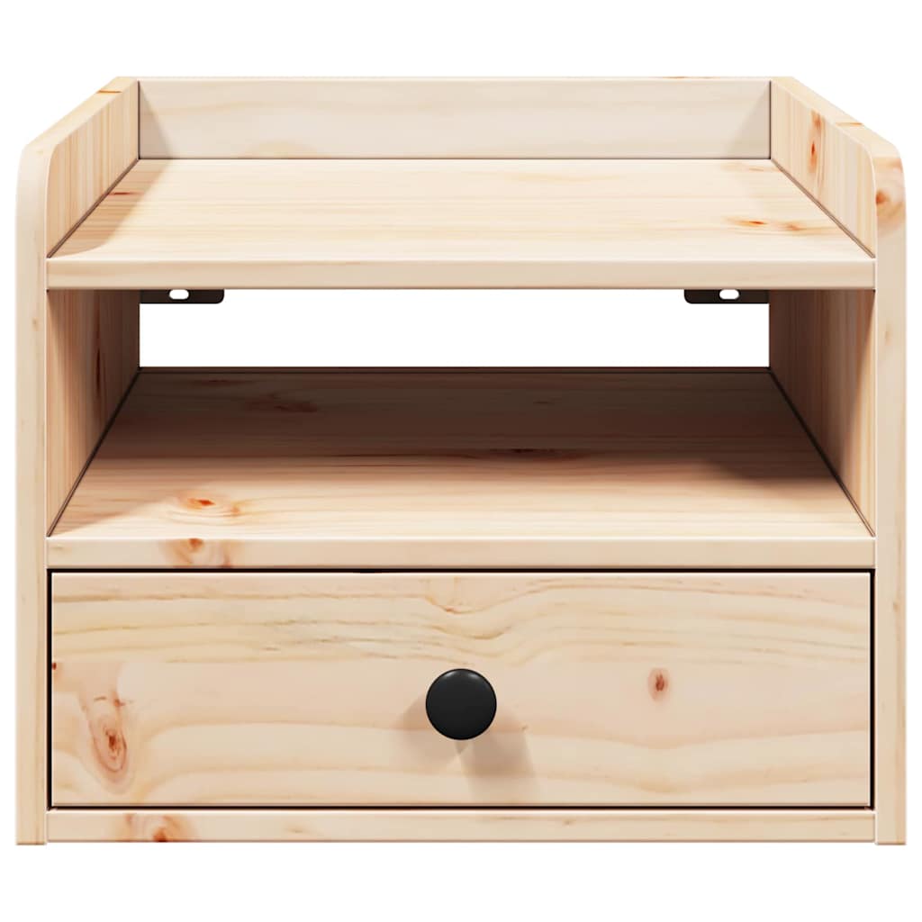 Table de chevet avec tiroir 2 pcs Marron 38 x 36 x 29,5 cm - XIOS