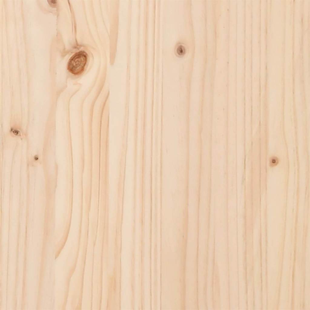 Table d'appoint Naturel 50 x 40 x 50 cm Bois massif en pin - XIOS