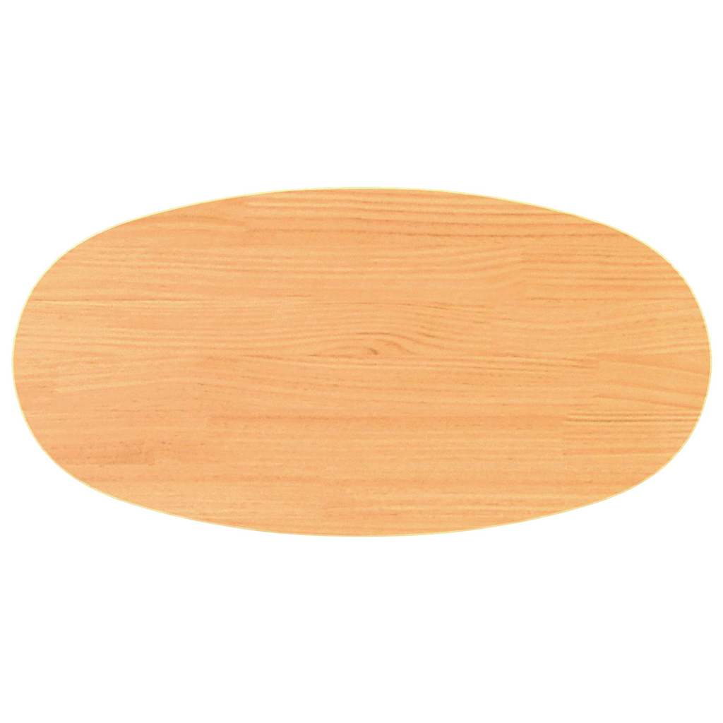 Table basse Marron cire 80 x 40 x 35 cm Bois massif en pin - XIOS