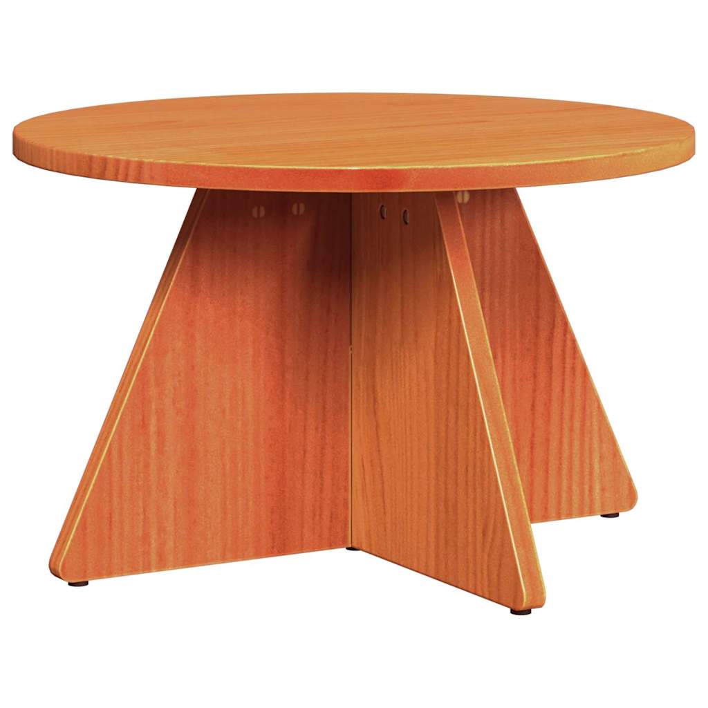 Table basse 3 pcs Marron cire 49 x 49 x 30 cm - XIOS