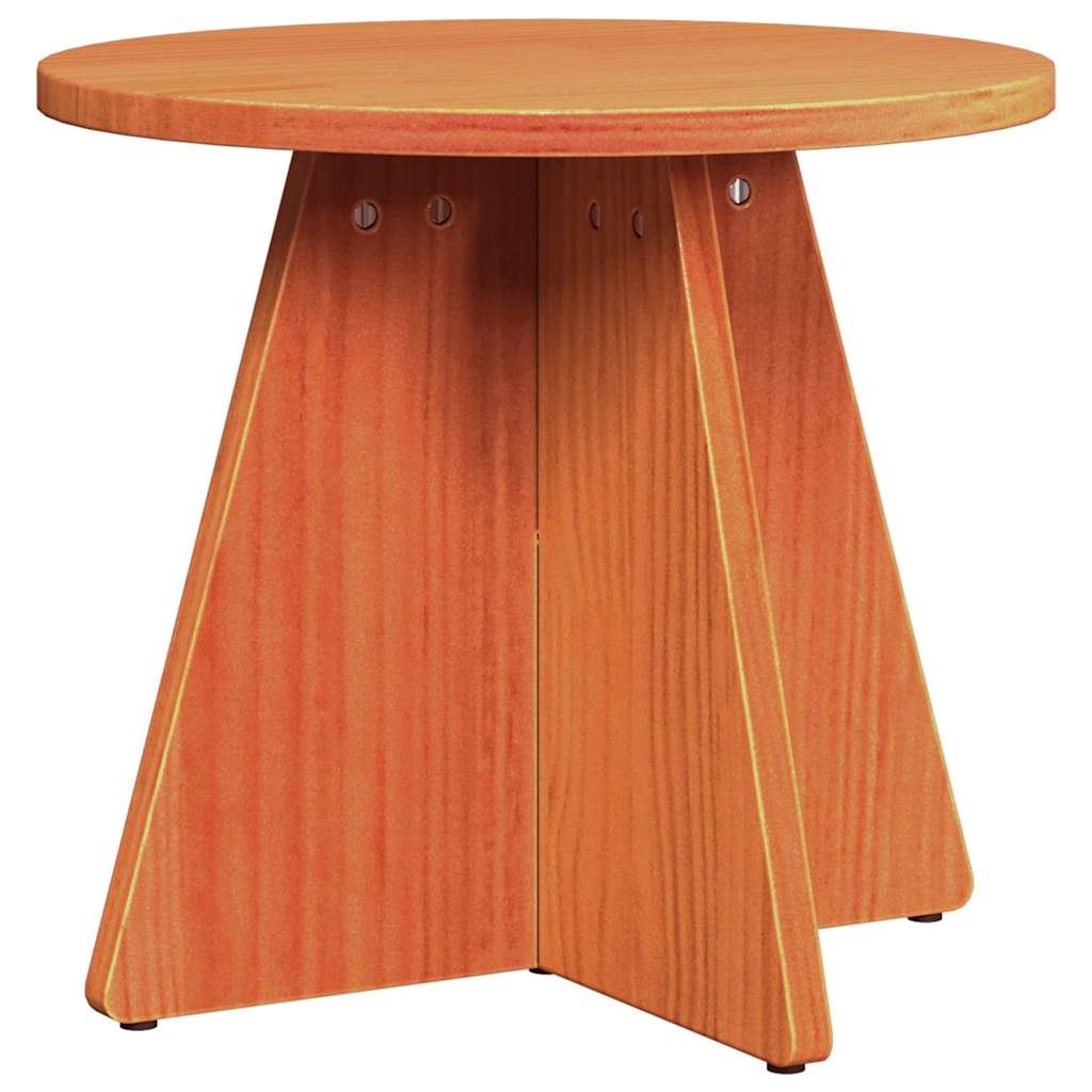 Table basse 3 pcs Marron cire 49 x 49 x 30 cm - XIOS