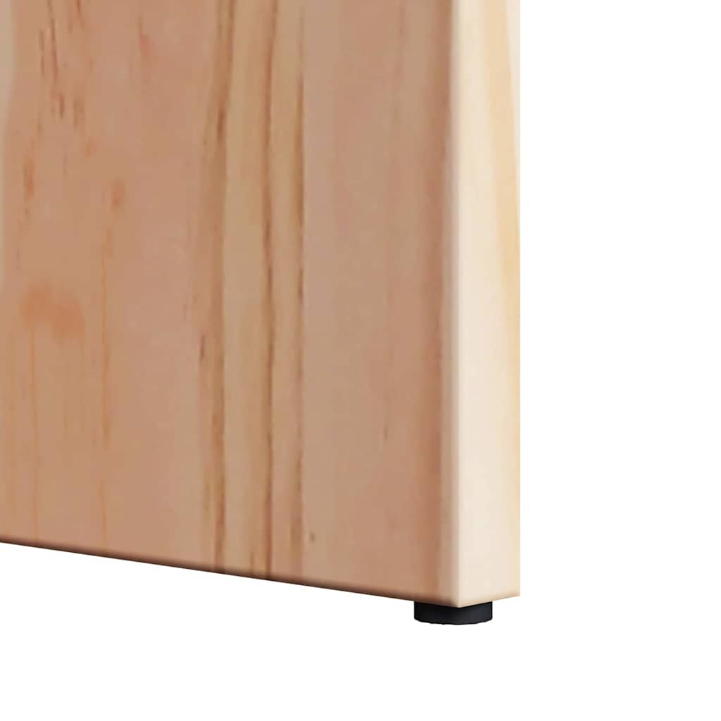 Table basse 2 pcs Naturel 49 x 49 x 28 cm Bois de pin massif - XIOS