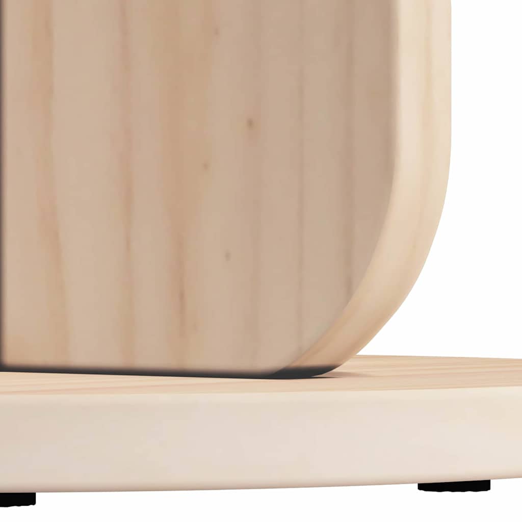 Table d'appoint Naturel 39.5 x 39.5 x 53.5 cm - XIOS