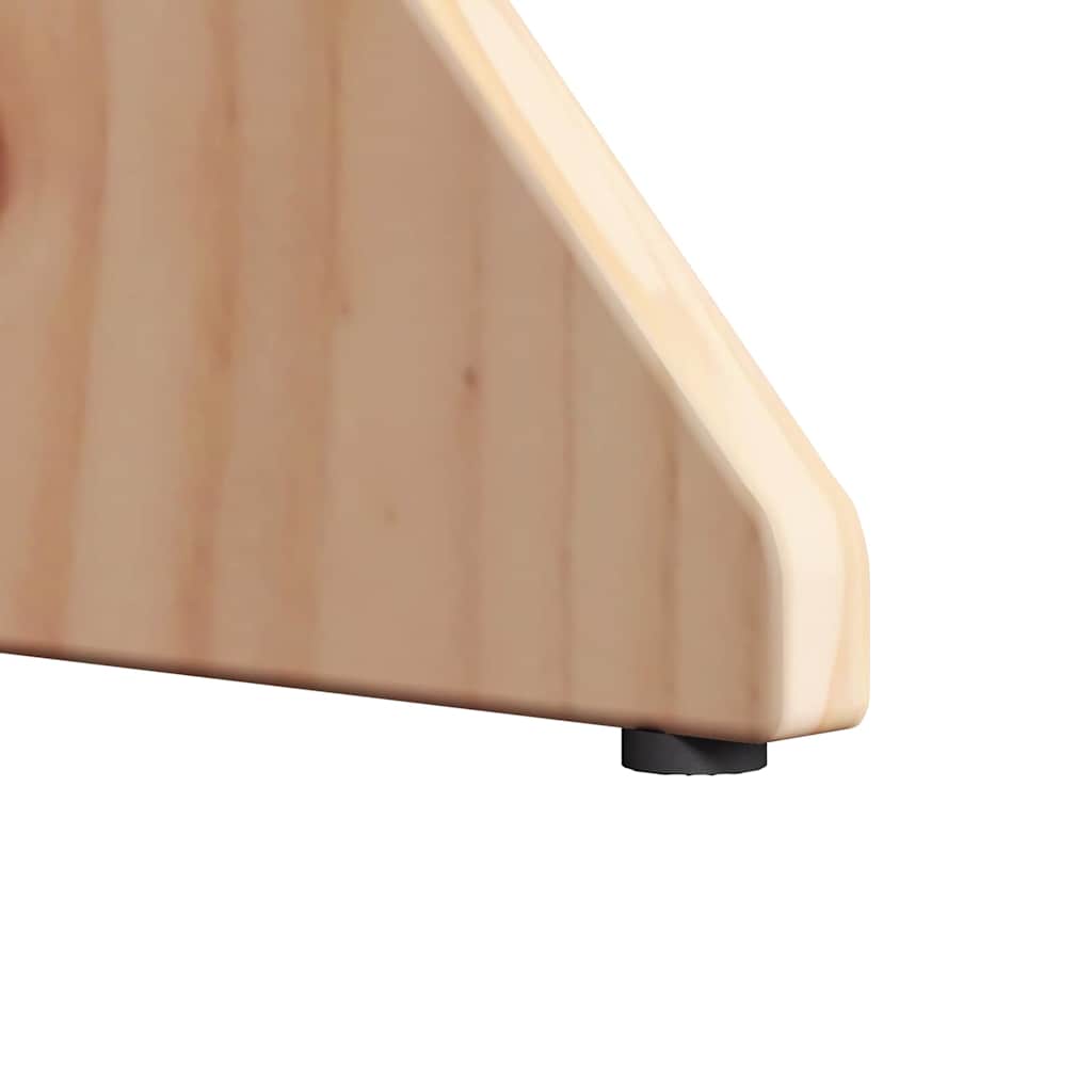Table basse 2 pcs Naturel 46 x 46 x 47 cm Bois massif en pin - XIOS