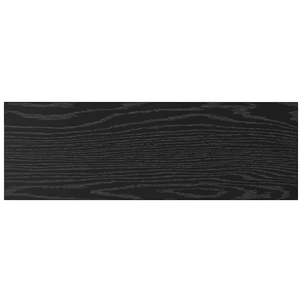Étagère à livres 4 pcs Noir 60 x 20 x 1.5 cm Bois d'ingénierie - XIOS