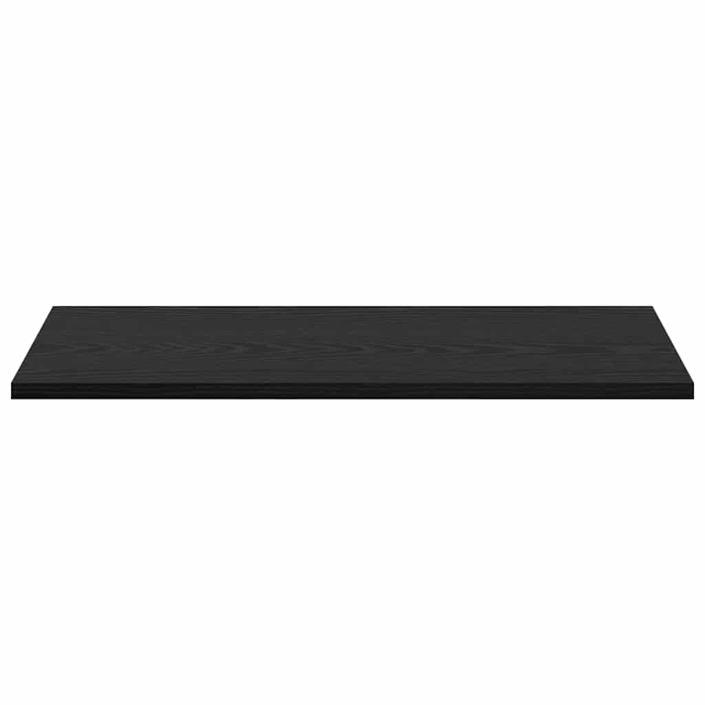 Étagère à livres 4 pcs Noir 60 x 30 x 1.5 cm Bois d'ingénierie - XIOS