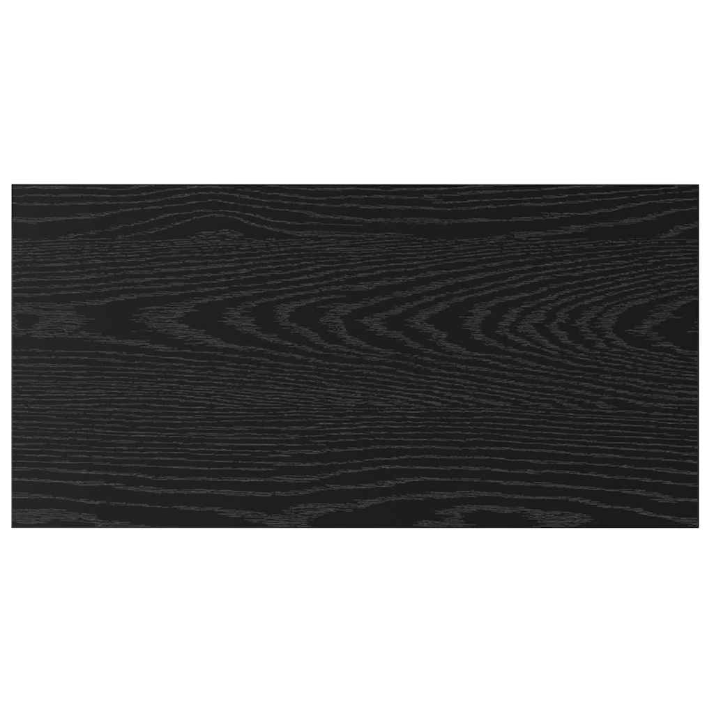 Étagère à livres 4 pcs Noir 60 x 30 x 1.5 cm Bois d'ingénierie - XIOS