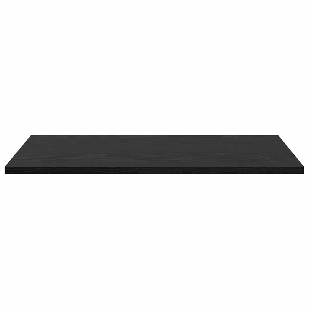 Étagère à livres 4 pcs Noir 60 x 40 x 1.5 cm Bois d'ingénierie - XIOS