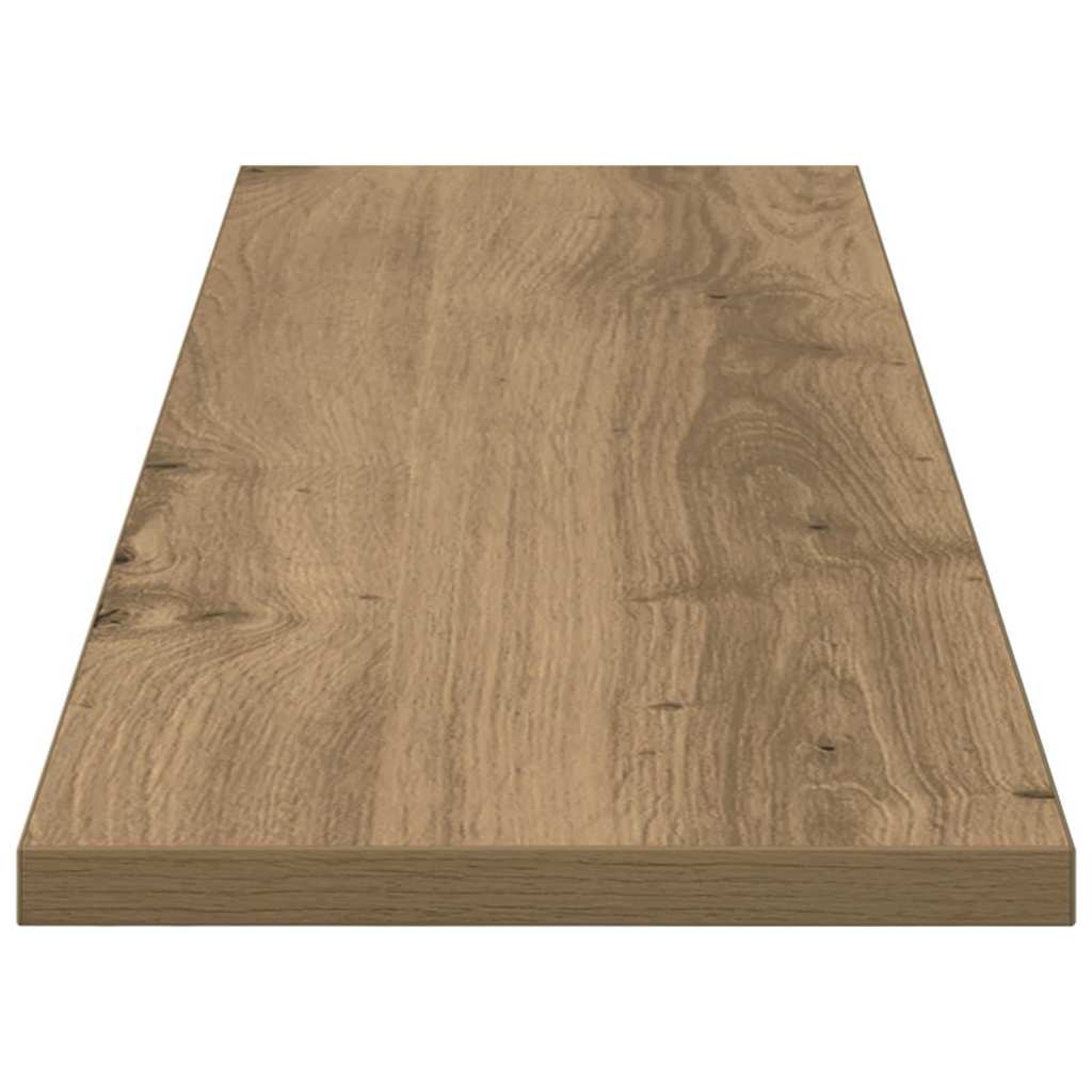 Étagère à livres 4 pcs Marron 80 x 20 x 1.5 cm - XIOS