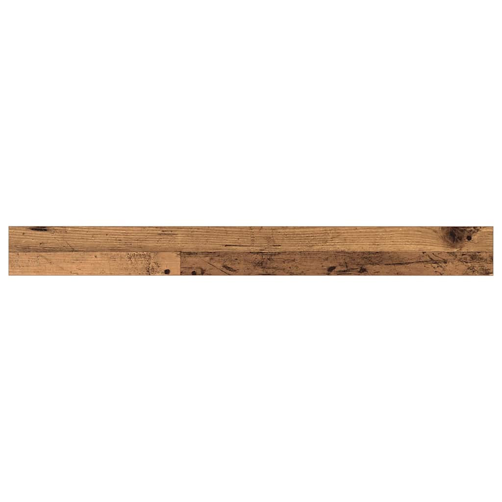 Étagère à livres 4 pcs Marron 100 x 10 x 1.5 cm - XIOS