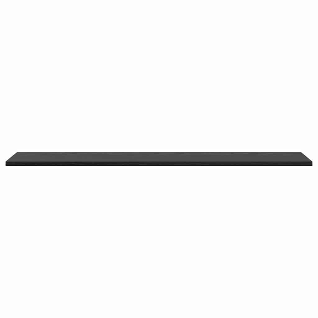 Étagère à livres 4 pcs Noir 100 x 20 x 1.5 cm Bois d'ingénierie - XIOS