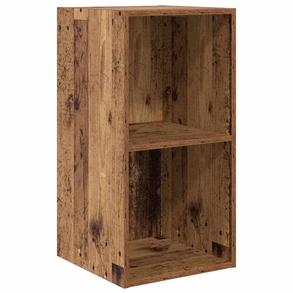 Meuble TV mural Bois ancien 37 x 37 x 72 cm Bois d'ingénierie