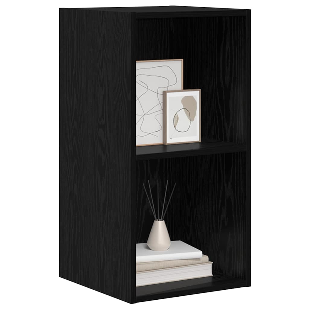 Cabinet TV Chêne noir 37 x 37 x 72 cm Bois d'ingénierie - XIOS