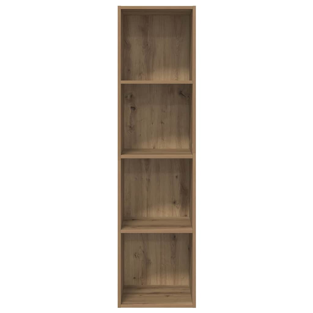 Cabinet TV chêne artisanal 37 x 37 x 142.5 cm Bois d'ingénierie - XIOS