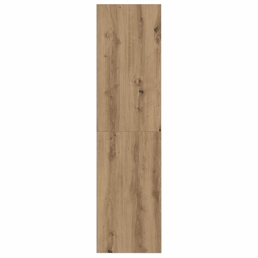 Cabinet TV chêne artisanal 37 x 37 x 142.5 cm Bois d'ingénierie - XIOS