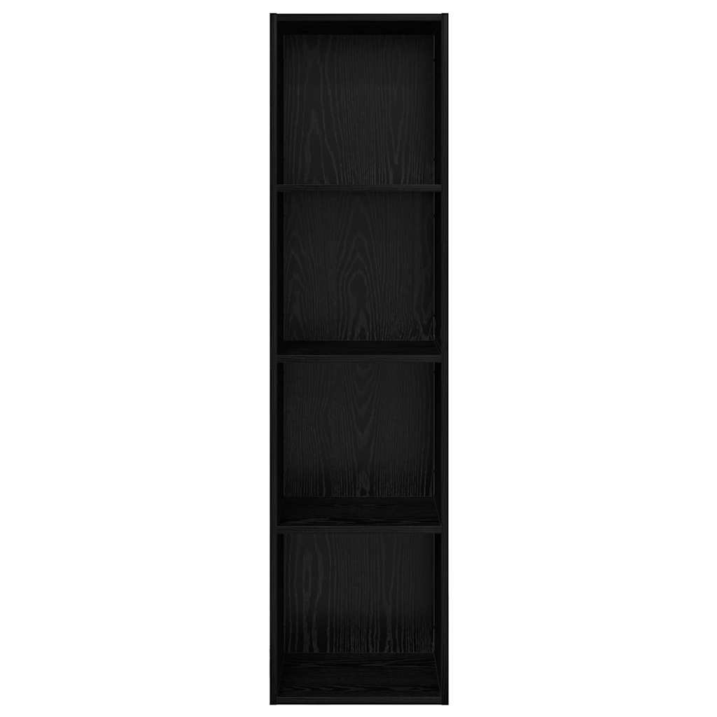 Cabinet TV Chêne noir 37 x 37 x 142.5 cm Bois d'ingénierie - XIOS