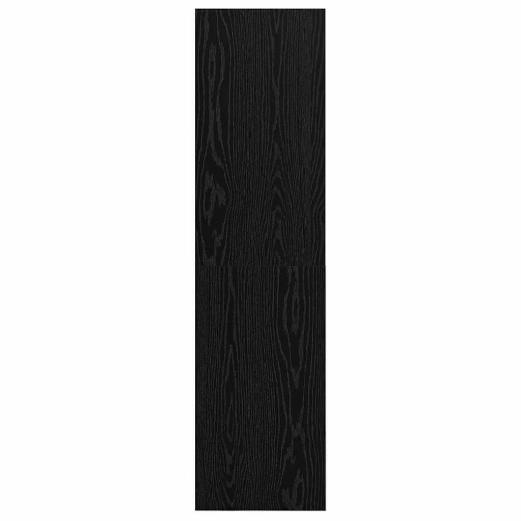 Cabinet TV Chêne noir 37 x 37 x 142.5 cm Bois d'ingénierie - XIOS