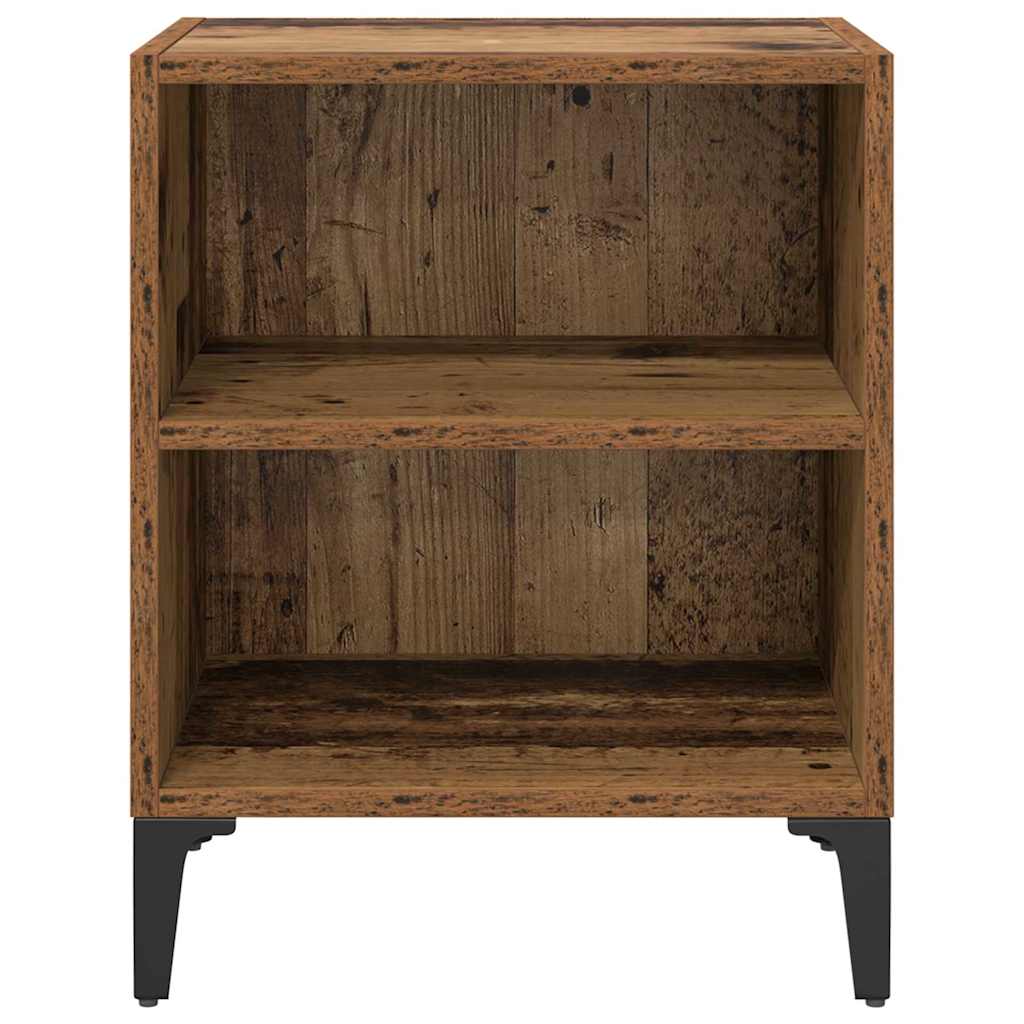 Cabinet de chevet Bois ancien 40 x 30 x 50 cm Bois d'ingénierie - XIOS