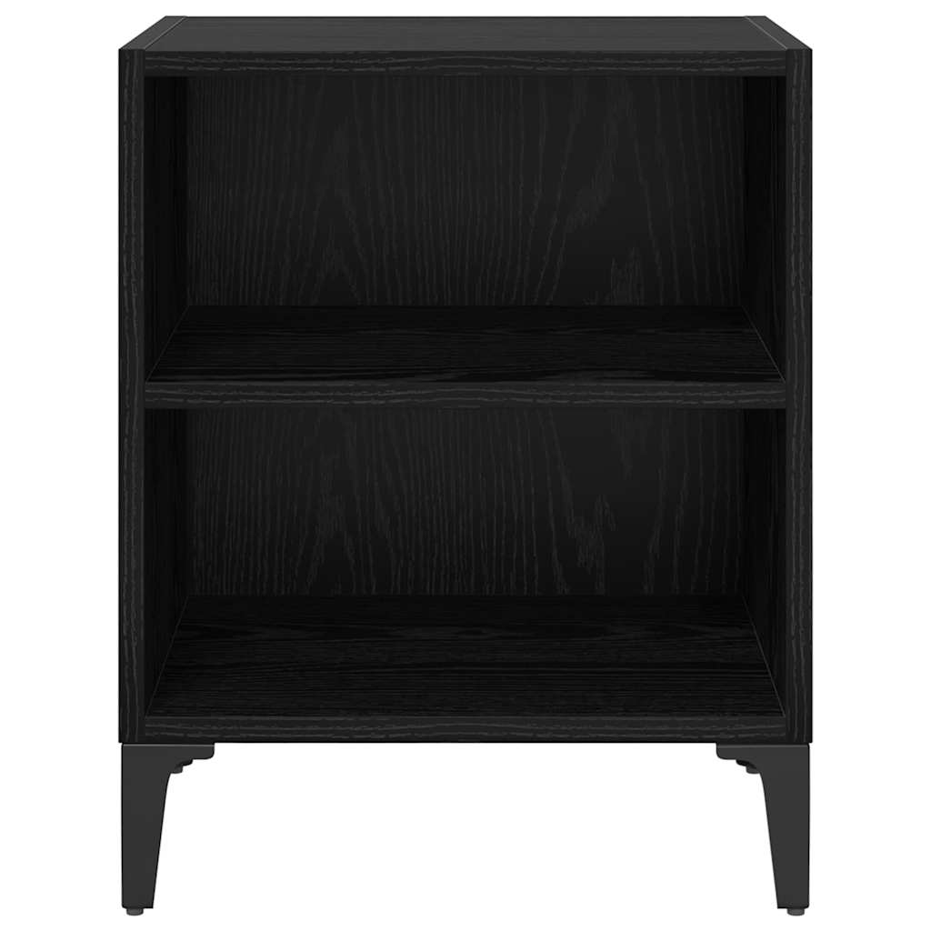 Cabinet de chevet 2 pcs Chêne noir 40 x 30 x 50 cm - XIOS