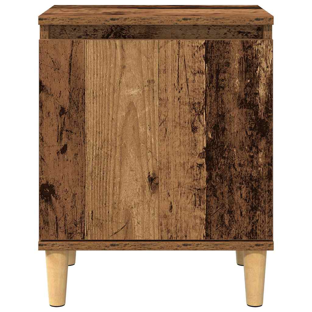 Cabinet de chevet Bois ancien 40 x 30 x 50 cm Bois d'ingénierie - XIOS