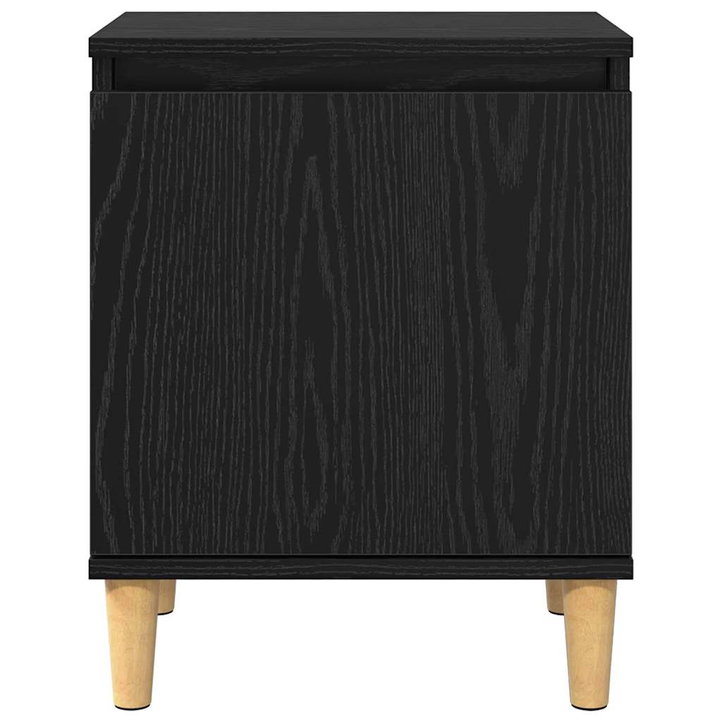 Cabinet de chevet Chêne noir 40 x 30 x 50 cm Bois d'ingénierie - XIOS