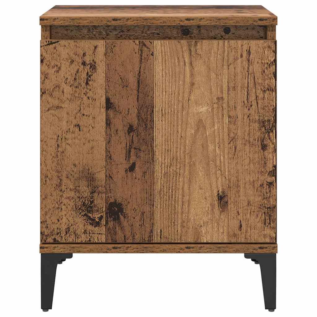 Cabinet de chevet Bois ancien 40 x 30 x 50 cm Bois d'ingénierie - XIOS