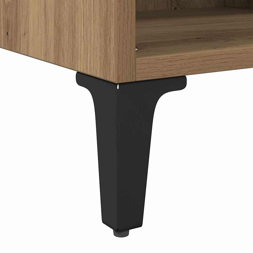 Meuble TV Marron 69.5 x 30 x 50 cm Bois d'ingénierie - XIOS