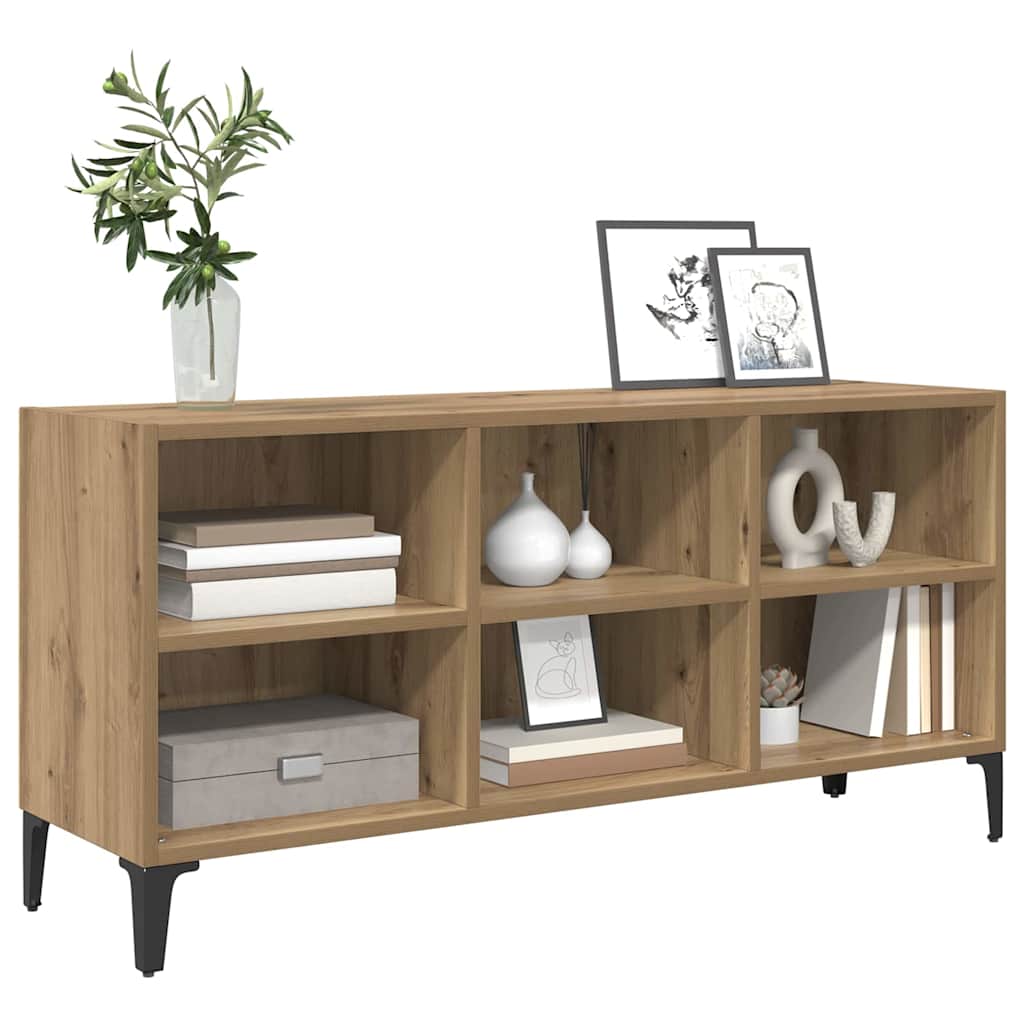 Meuble TV Marron 69.5 x 30 x 50 cm Bois d'ingénierie - XIOS