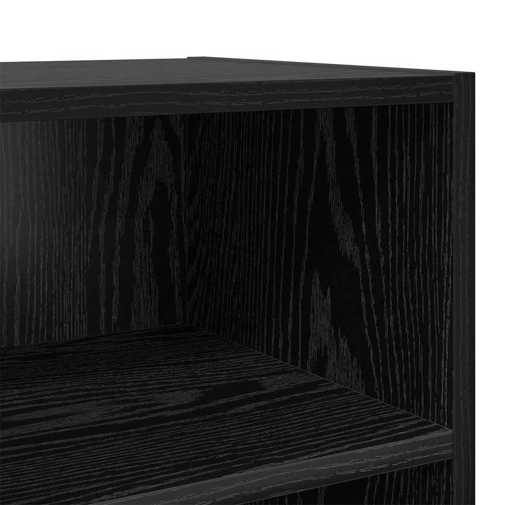 Meuble TV Noir 69.5 x 30 x 50 cm Bois d'ingénierie - XIOS