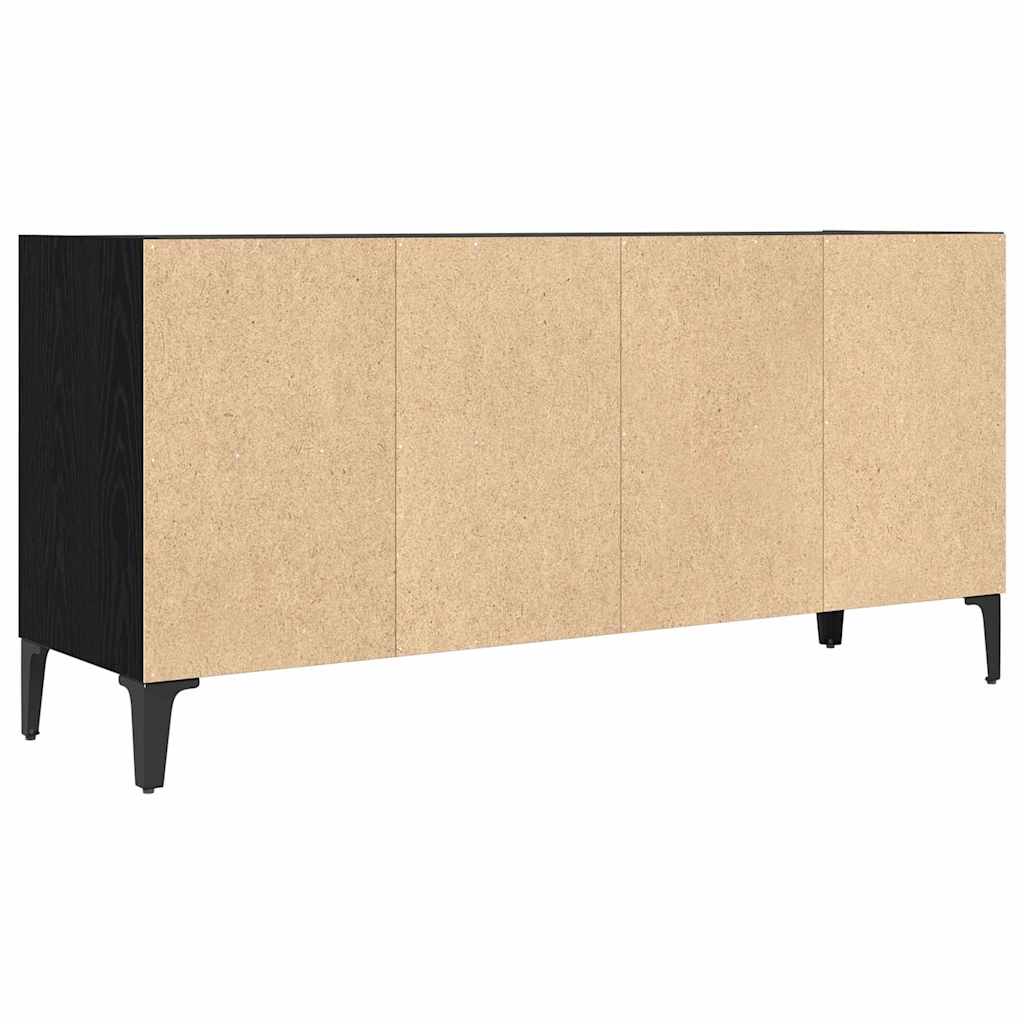 Meuble TV Noir 69.5 x 30 x 50 cm Bois d'ingénierie - XIOS
