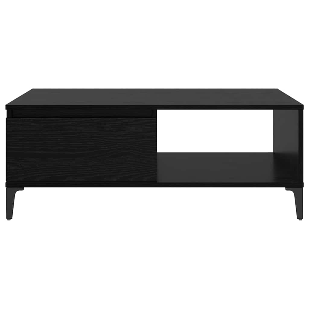 Table basse Chêne noir 90 x 60 x 35 cm Bois d'ingénierie - XIOS