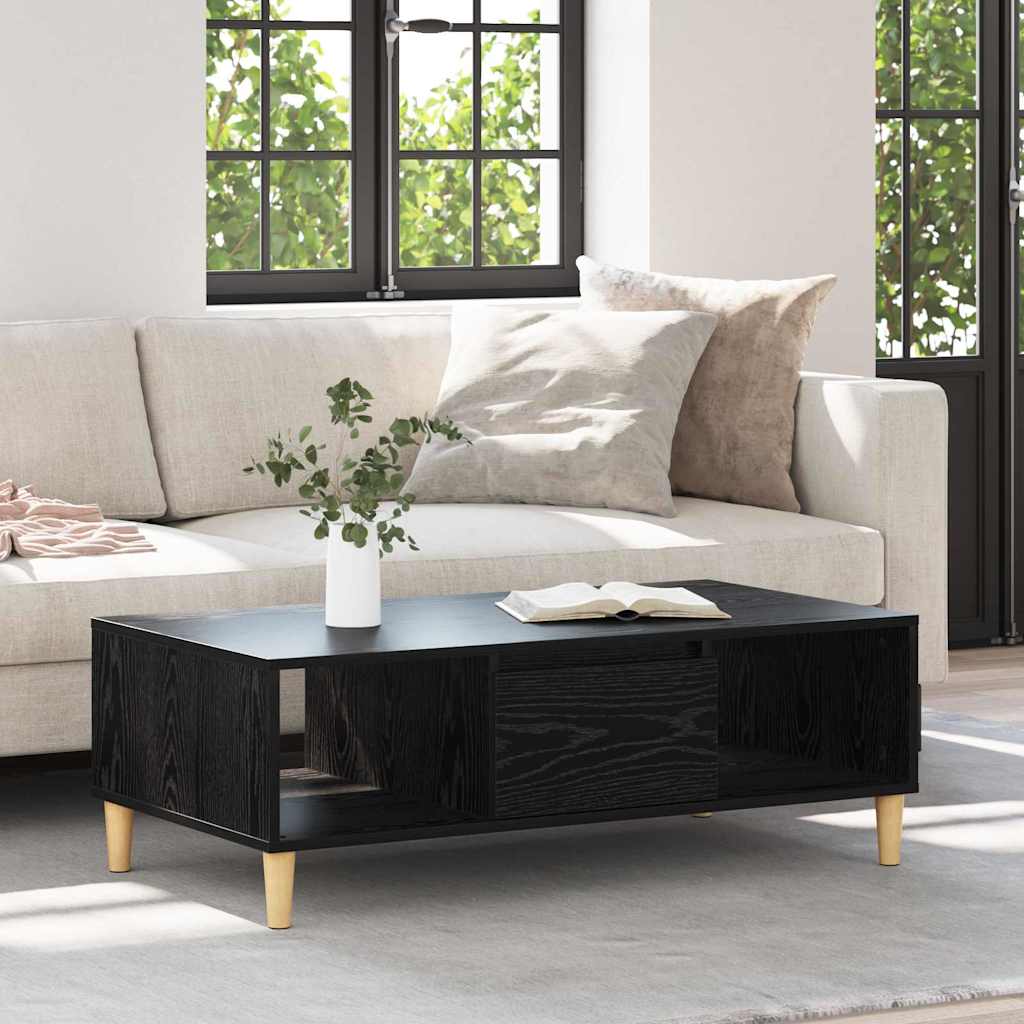 Table basse Chêne noir 103,5 x 60 x 35 cm Bois d'ingénierie - XIOS