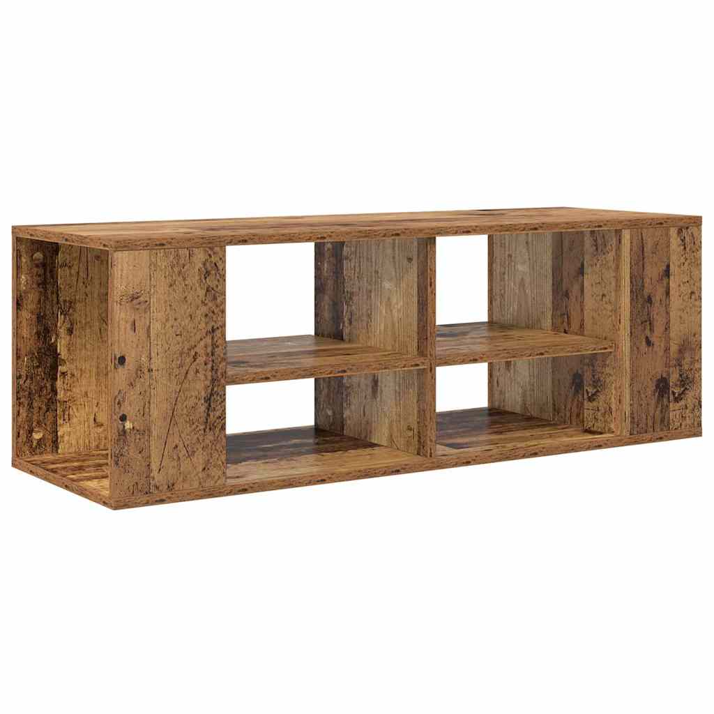 Meuble TV mural Bois ancien 102 x 35 x 35 cm Bois d'ingénierie - XIOS