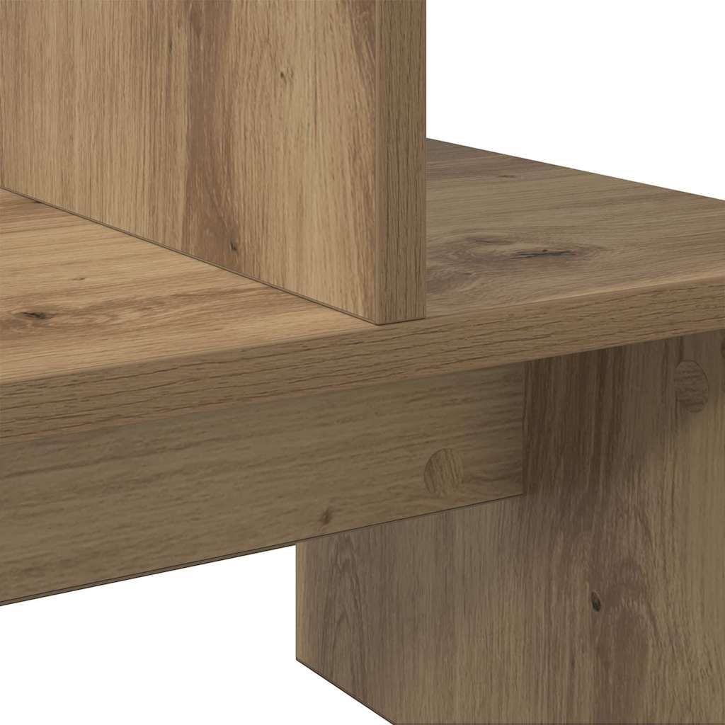 Meuble TV chêne artisanal 180 x 30 x 43 cm Bois d'ingénierie - XIOS