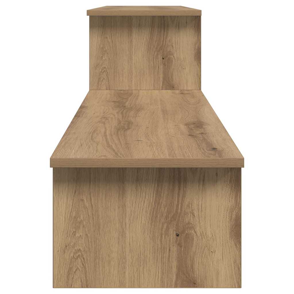Meuble TV chêne artisanal 180 x 30 x 43 cm Bois d'ingénierie - XIOS