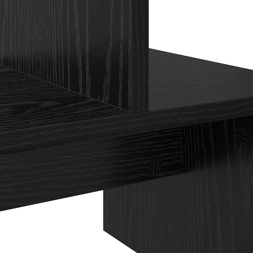 Meuble TV Chêne noir 180 x 30 x 43 cm Bois d'ingénierie - XIOS