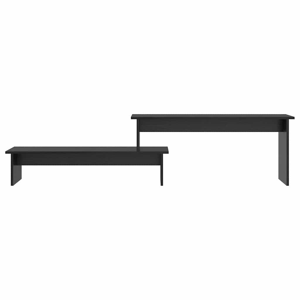 Meuble TV Chêne noir 180 x 30 x 43 cm Bois d'ingénierie - XIOS