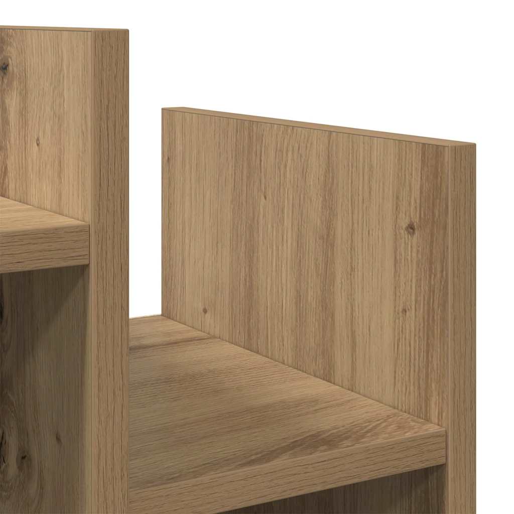 Meuble d'appoint chêne artisanal 60 x 26 x 60 cm - XIOS