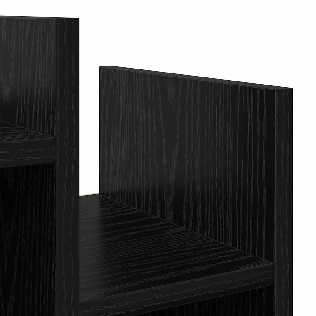 Meuble d'appoint Chêne noir 60 x 26 x 60 cm Bois d'ingénierie - XIOS