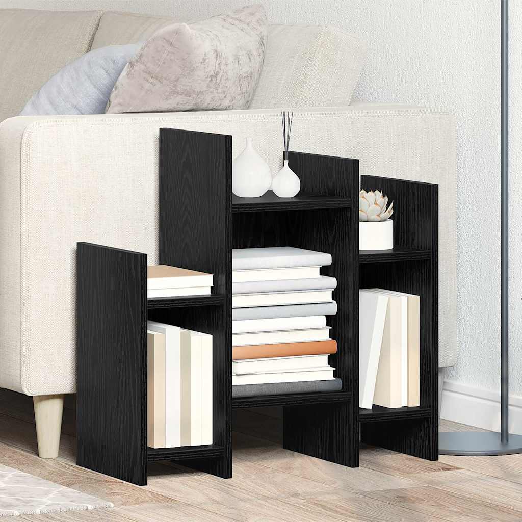 Meuble d'appoint Chêne noir 60 x 26 x 60 cm Bois d'ingénierie - XIOS