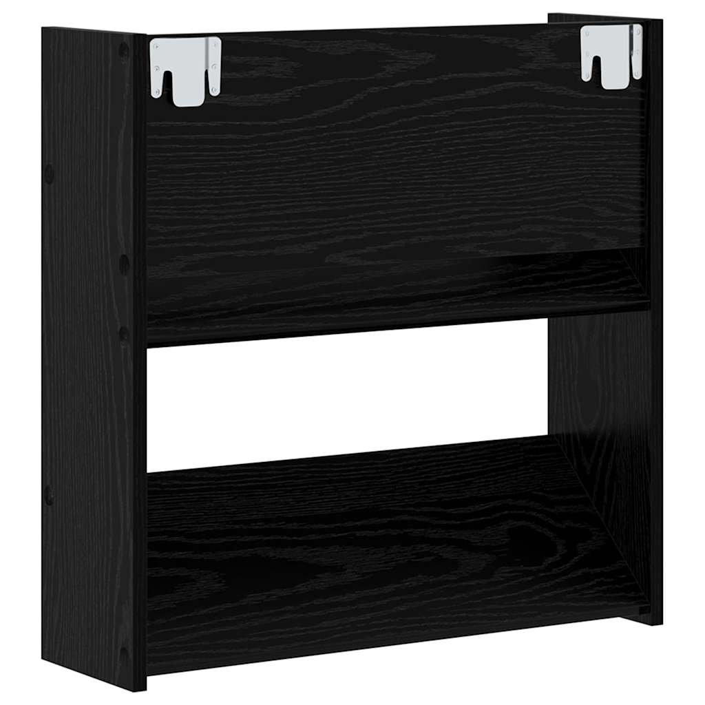 Cabinets à chaussures muraux Autre Chêne noir Bois d'ingénierie - XIOS