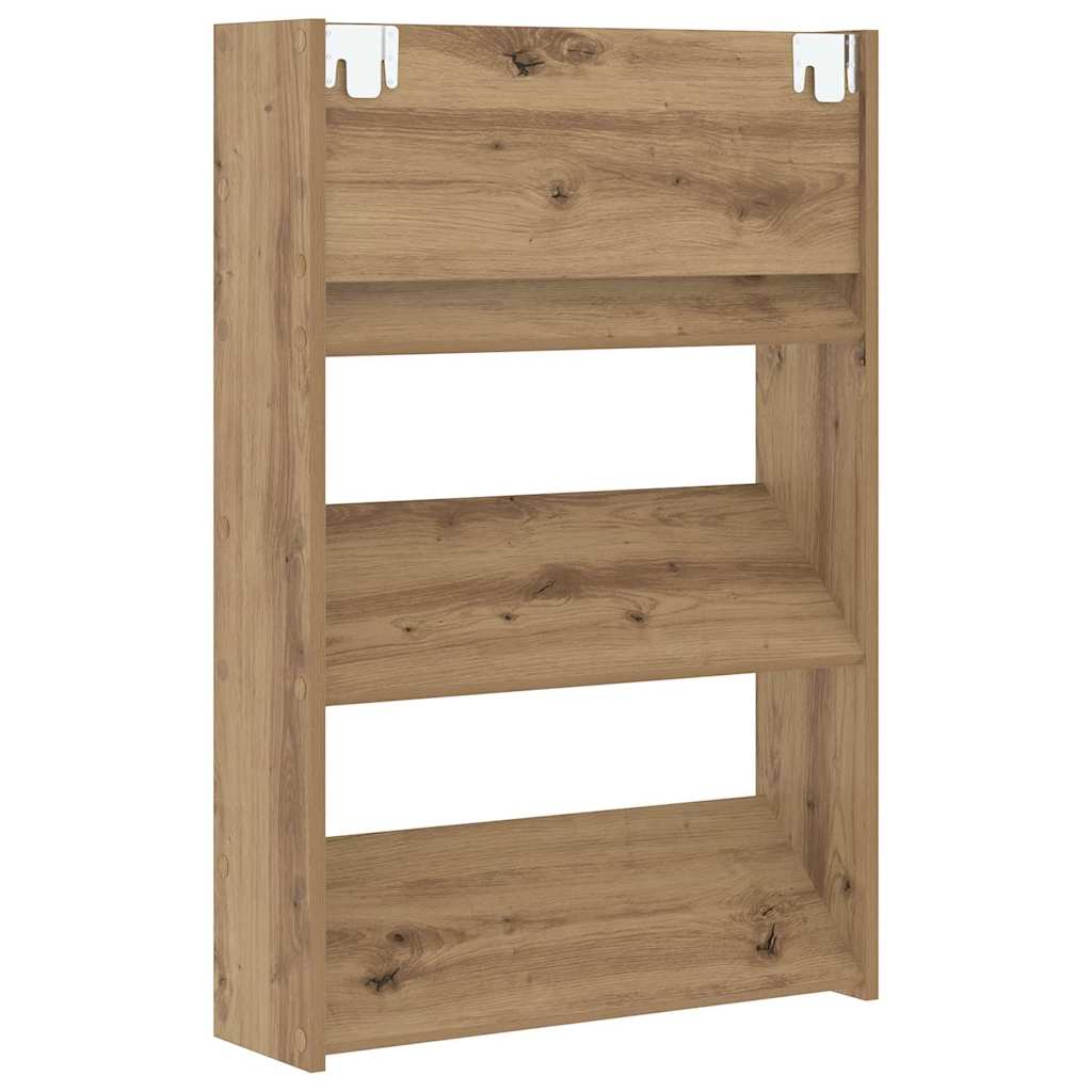 Cabinets à chaussures muraux chêne artisanal Bois d'ingénierie - XIOS