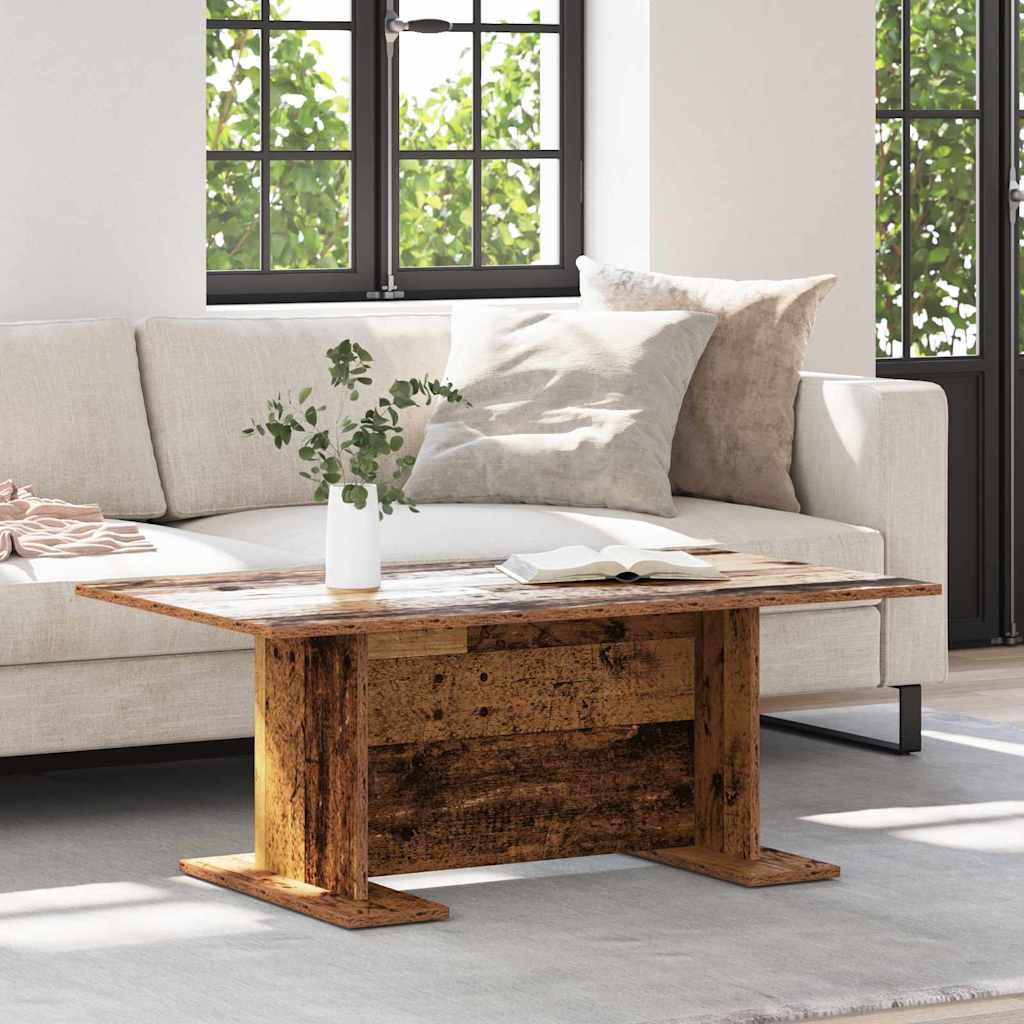 Table basse Bois ancien 103,5 x 60 x 40 cm Bois d'ingénierie - XIOS