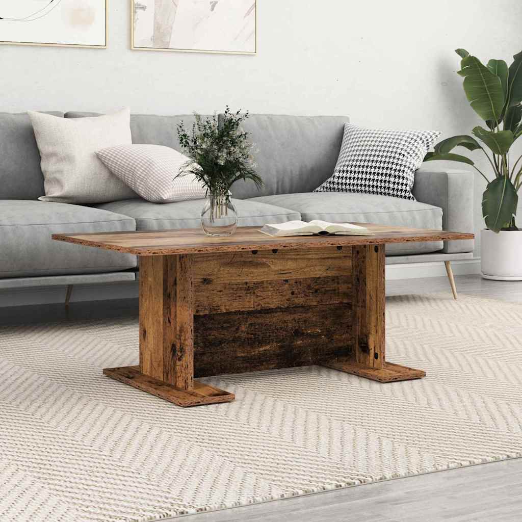 Table basse Bois ancien 103,5 x 60 x 40 cm Bois d'ingénierie - XIOS